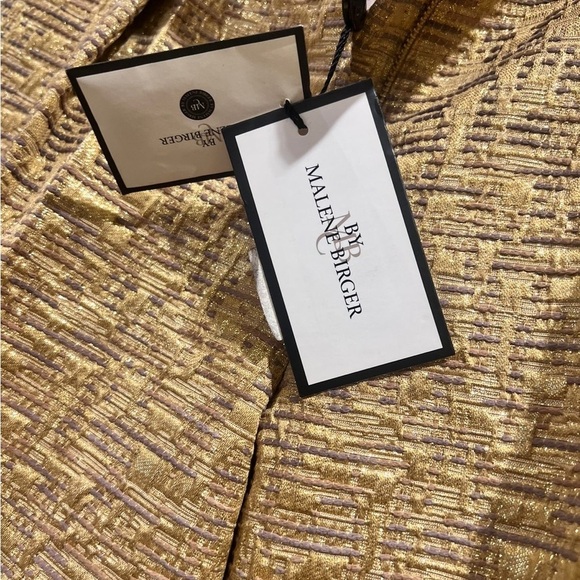 By Malene Birger Metallic Gold Trousers |Size 2 and 4 - Picture 5 of 8